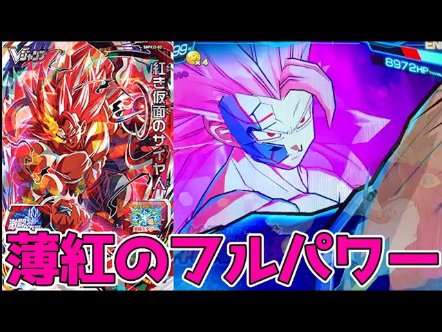 至高のイラスト】全サPの紅き仮面のサイヤ人を使ってみた！【SDBH