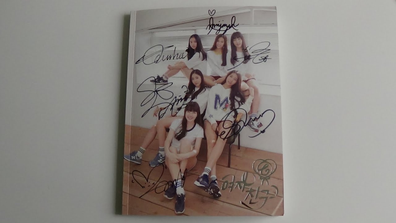 Unboxing GFRIEND 여자친구 1st Mini Album Season of Glass (Signed