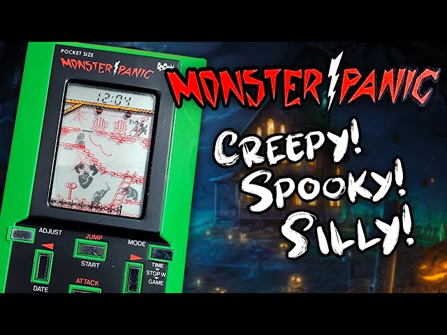 👻 BOO! 1981 Monster Panic LCD Handheld | Battle ALL the MONSTERS