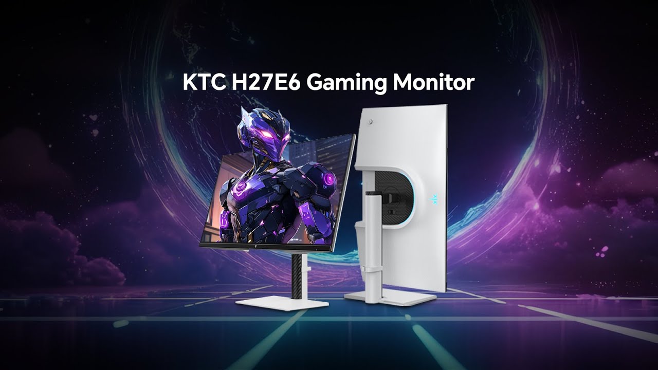H27E6 KTC 27 inch 300Hz Gaming Vertical Monitor for Esports Player