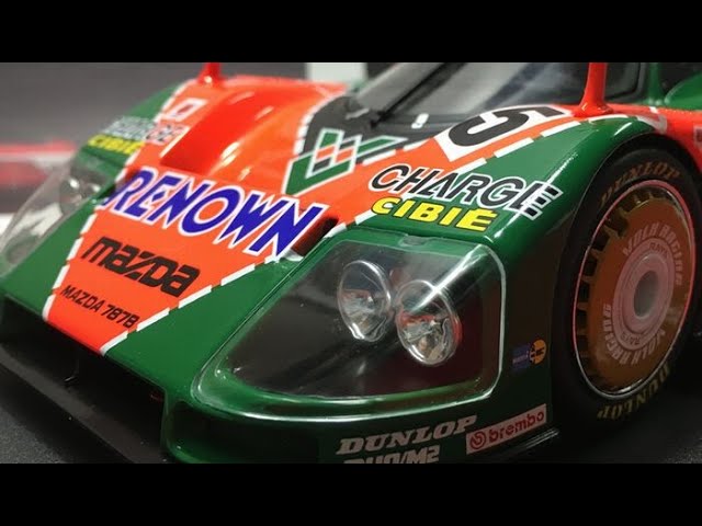 New！Mazda 787B #55 1991 Winner 24h Le Mans 1/18scale CMR - YouTube