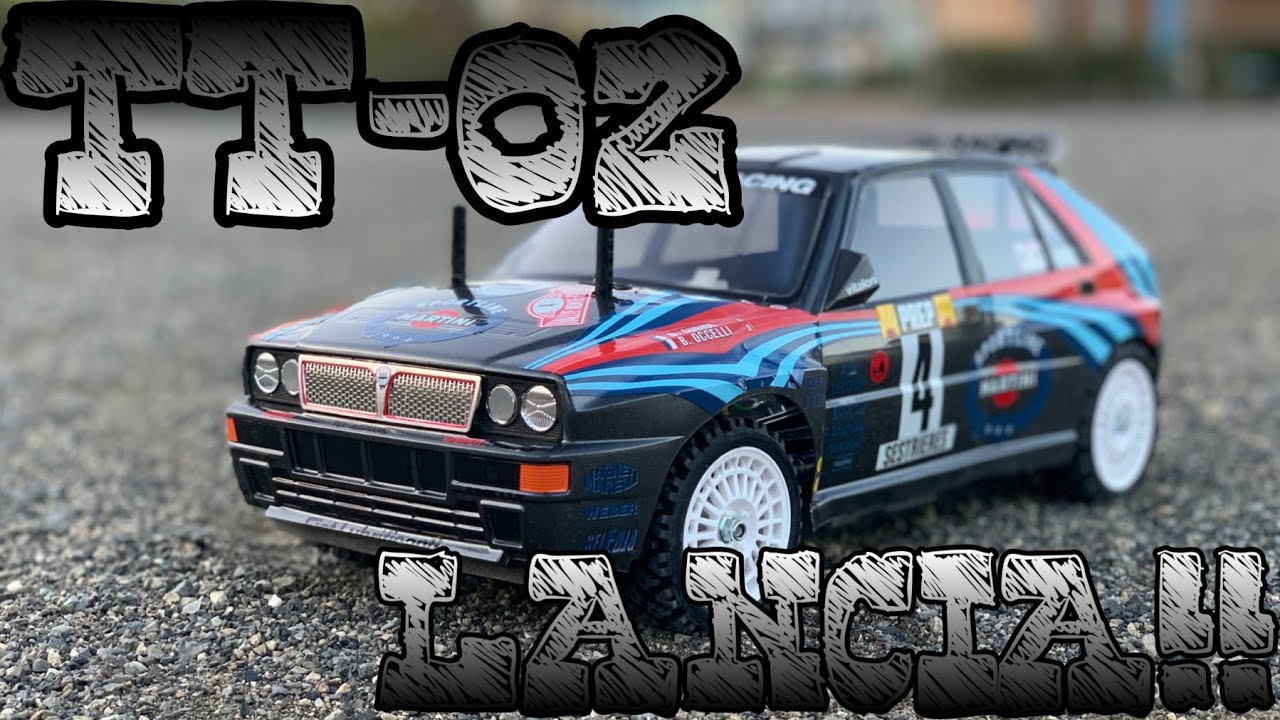 タミヤRC】TT－02ランチア デルタ インテグラーレ！！！ほぼほぼど