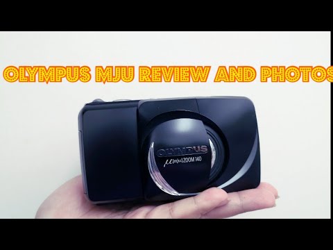 Olympus mju Zoom 140 film camera Review and Pictures - YouTube