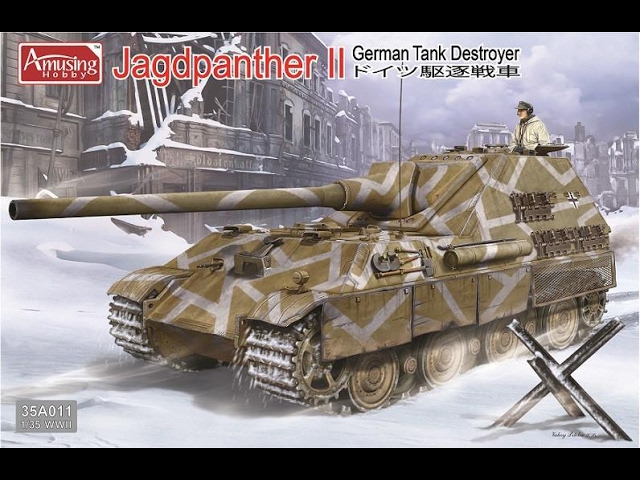 Amusing Hobby 1/35 Jagdpanther II - Build Review - YouTube