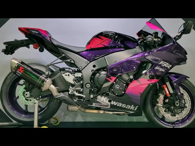 Kawasaki ZX-10RR Limited Edition Livery 40th Anniversary - YouTube