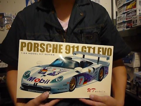プラモ屋店長がお送りするキットレビュー UTモデルス 1/24 ポルシェ