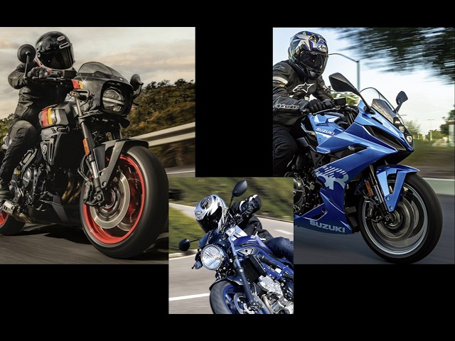 Test ride of the GSX-8TT, comparing it with the 8R and SV650 - YouTube