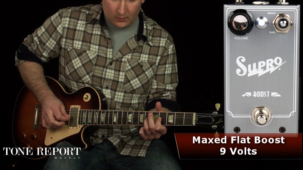 Supro Boost Pedal - YouTube