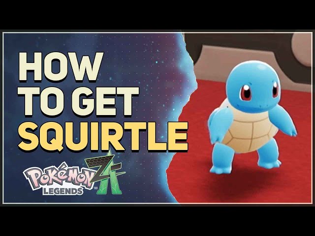 How to get Squirtle Pokemon Legends Z-A - YouTube