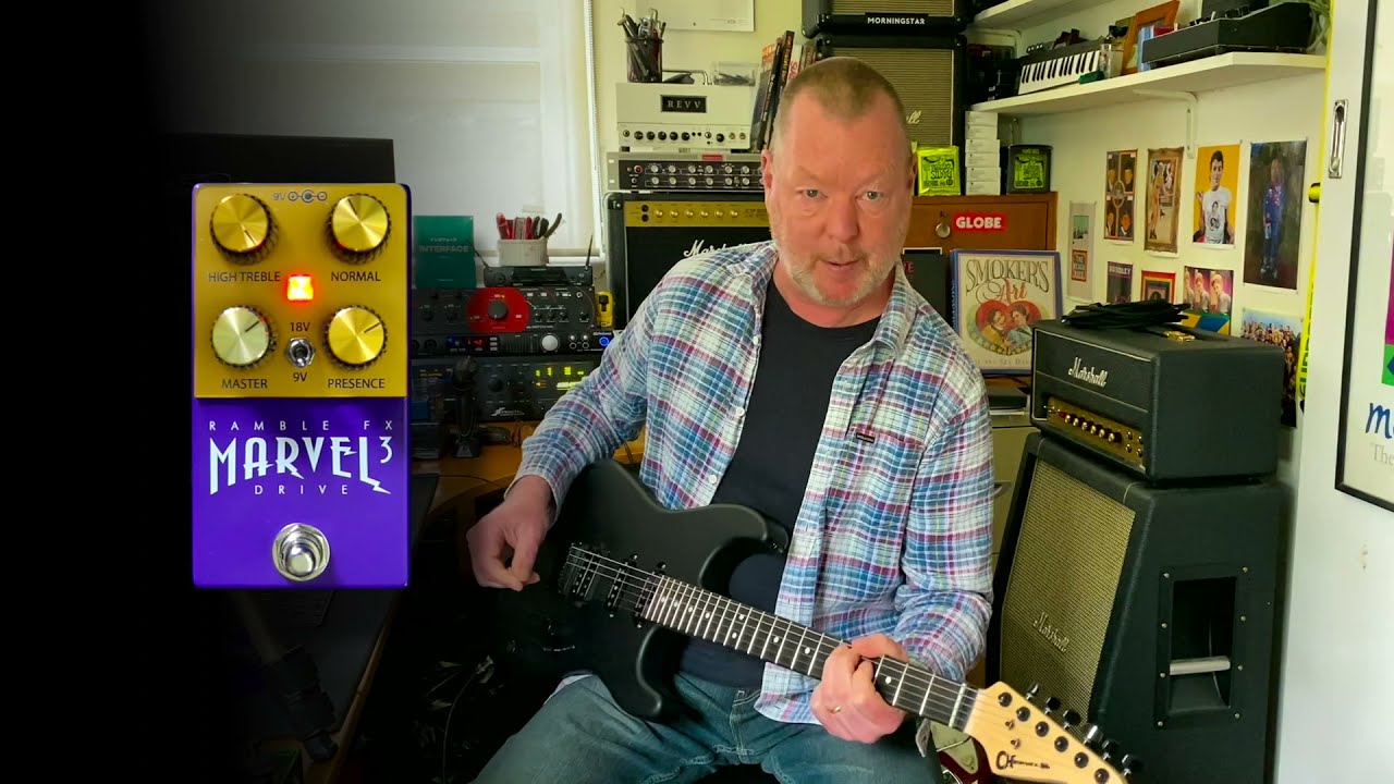 Marshall】RAMBLE FXのMARVEL V3が極上のマーシャルサウンドだった