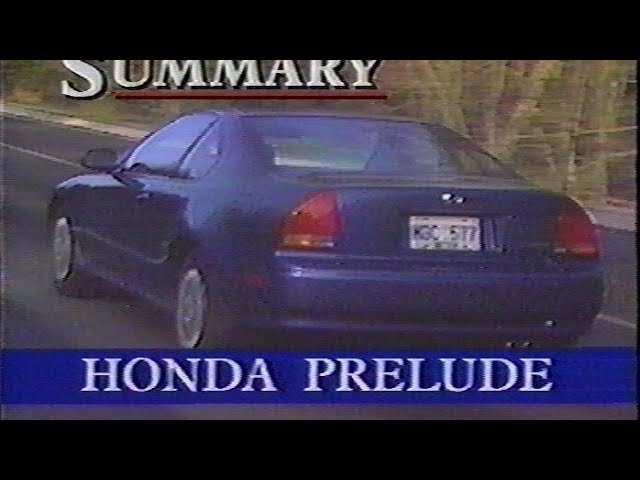1992 Honda Prelude (Manual) (F22A1) - Driver's Seat Retro - YouTube