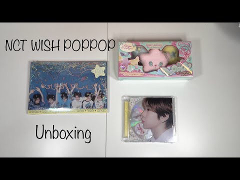 Unboxing: NCT Wish POPPOP [Photobook, Jewel Case, & Wichu Versions