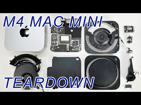 2024 M4 Mac Mini Teardown FULL - SSD Removable - YouTube