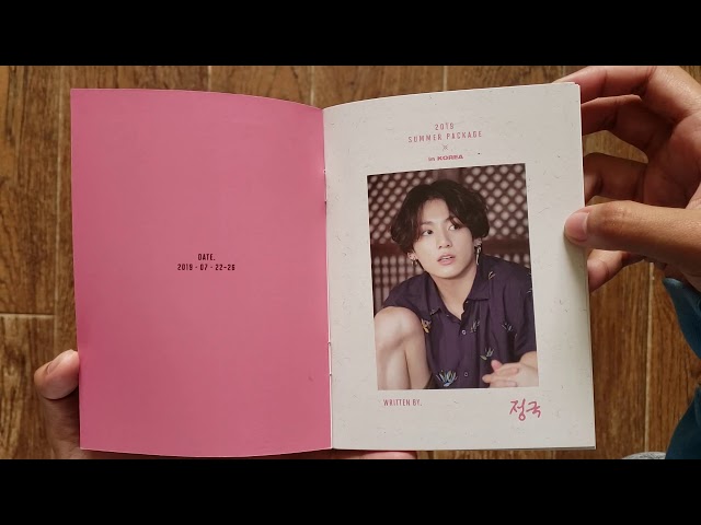 Unboxing BTS Summer Package 2019 - YouTube