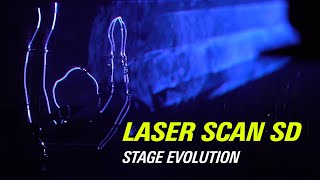 LASER SCAN SD レーザー 照明 / STAGE EVOLUTION - YouTube