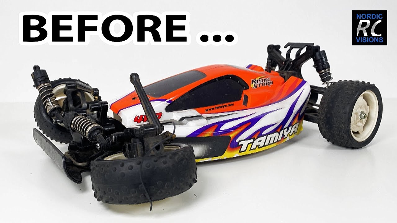 Tamiya DF-02 Rising Storm XB 4WD 1/10 Buggy - RC RUNNiNG ViDEO