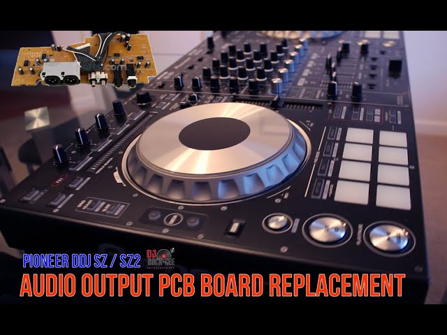 how to fix Pioneer Ddj sz /sz2 Master Main Outputs distortion