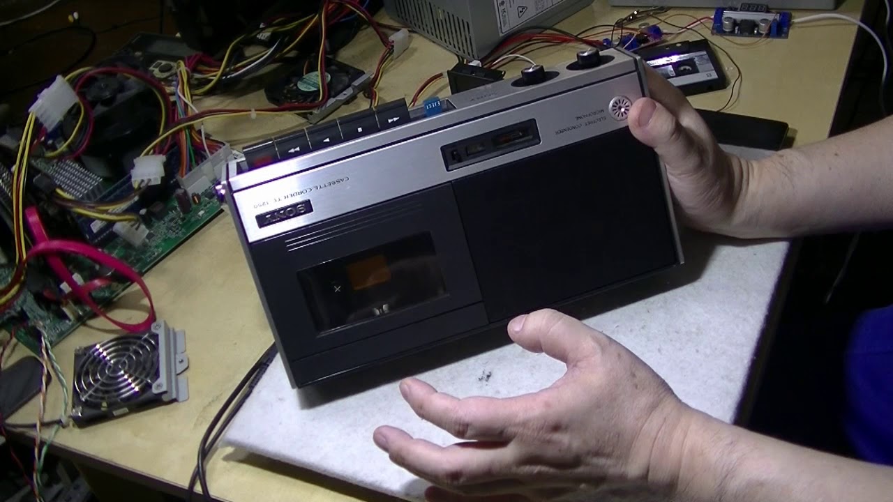 古いSONYのカセットレコーダー2台（TC-1065,TC-1250が直りました - YouTube