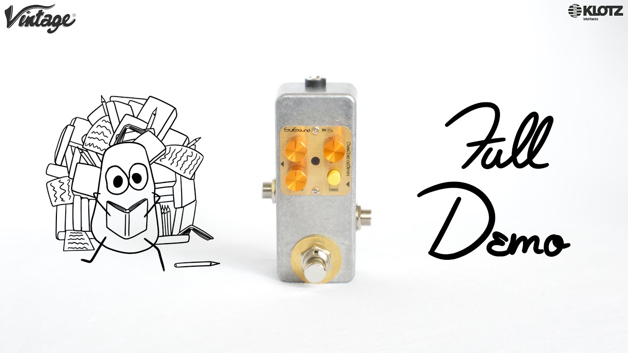 SviSound OverZoid Mini DEMO & REVIEW | Unique Versatile Overdrive