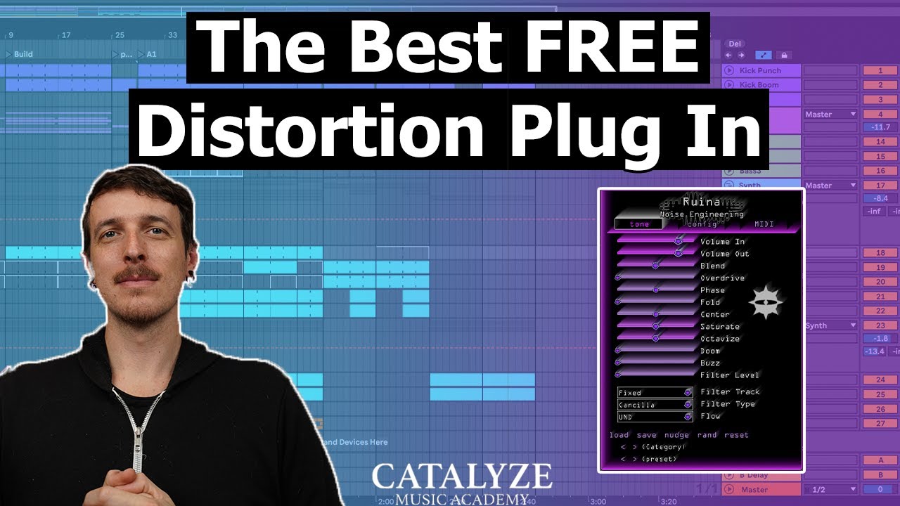 Viol Ruina: Mangled Distortion + Filter for modular synth in 4HP