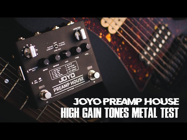 JOYO Preamp House - High Gain Tones - Metal Test - YouTube