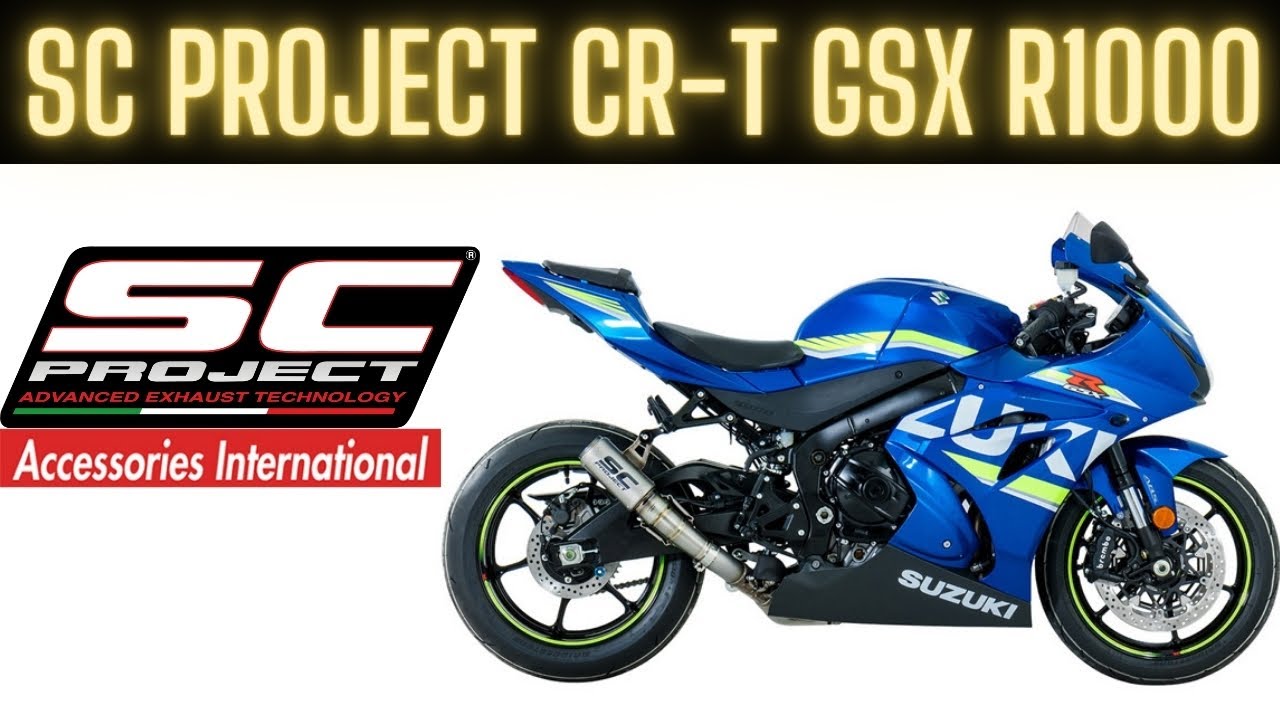 SC-Project CR-T Slip-on Exhaust for Suzuki GSX-R1000/R '17- (S16