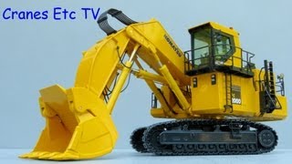 NZG Komatsu PC2000-8 Front Shovel by Cranes Etc TV - YouTube