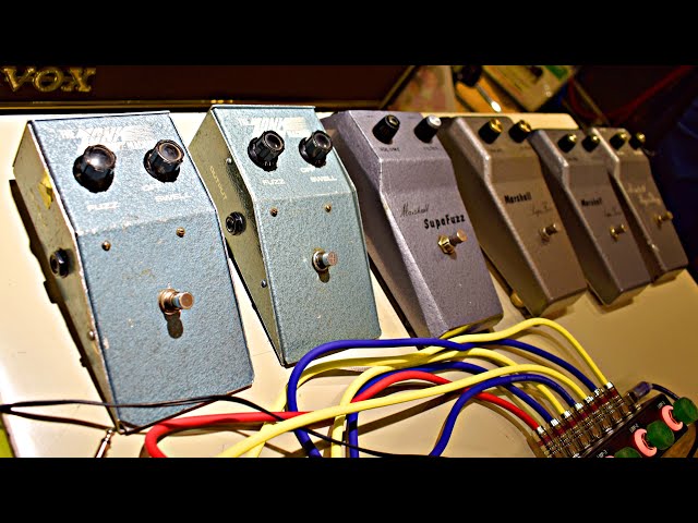 Marshall SUPA FUZZ 1967-1968②(上手い人に弾いてもらいました) - YouTube