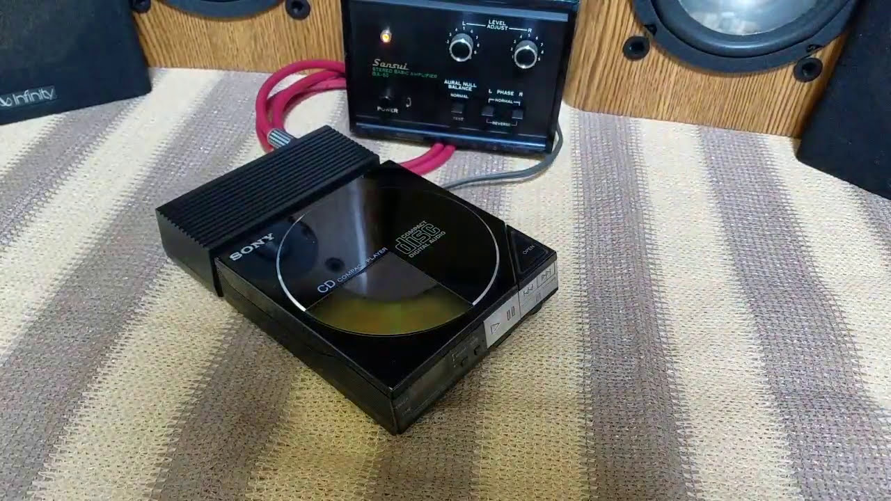 Sony ディスクマン D50 Discman 電源ユニット AC-D50 The best sound