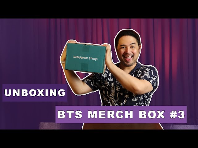 UNBOXING BTS MERCH BOX #3! - YouTube