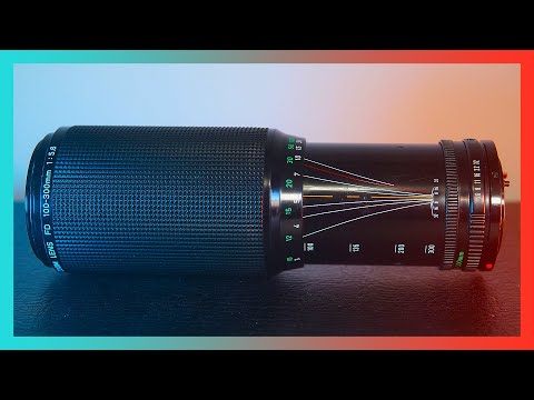Canon FD 100-300mm f5.6 - vintage lens test and review - YouTube