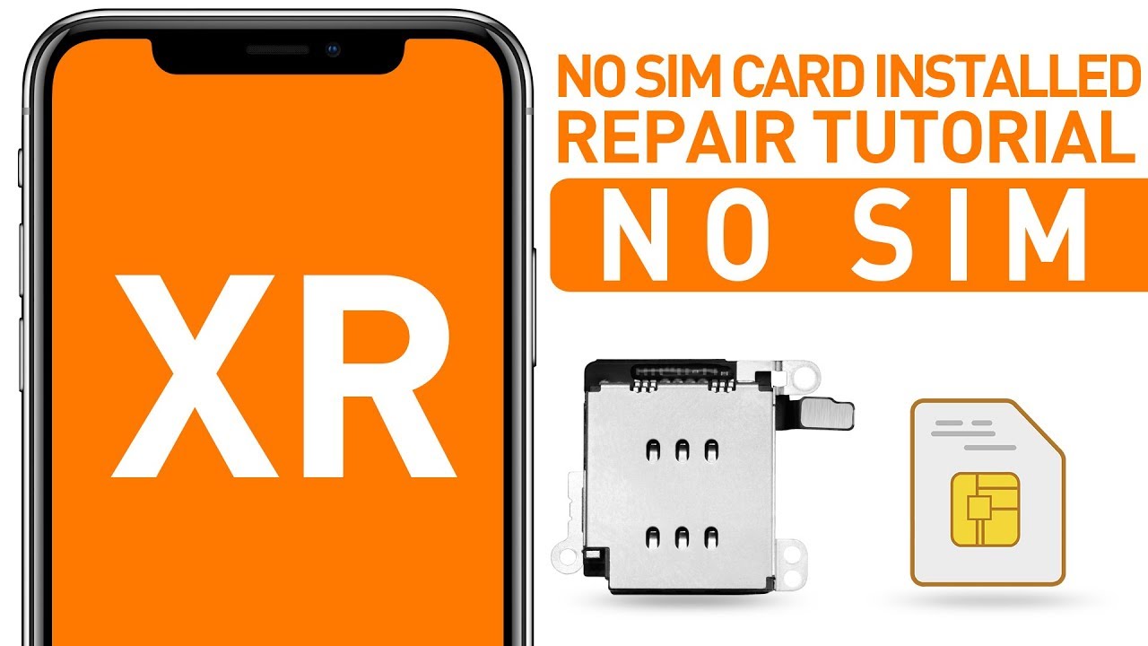 iPhone XR No SIM Card Installed Repair Tutorial -Logicboard Repair