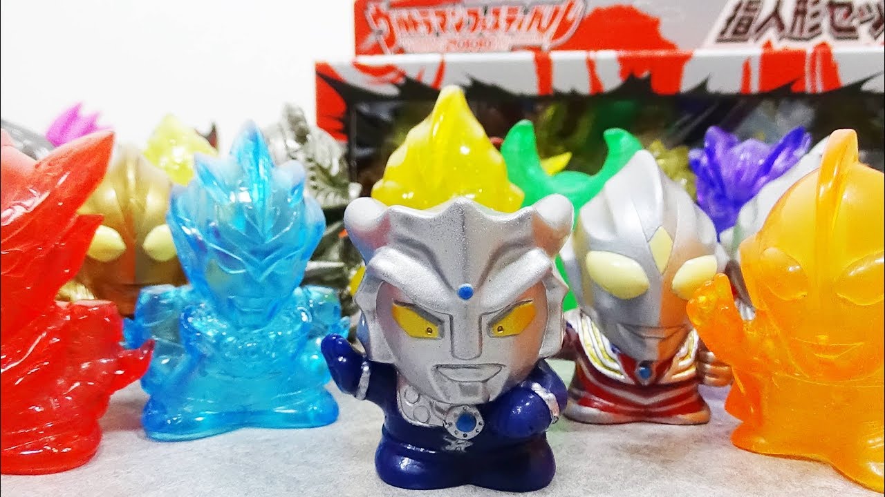 僕の指人形コレクション！ ウルトラマン 仮面ライダー - YouTube