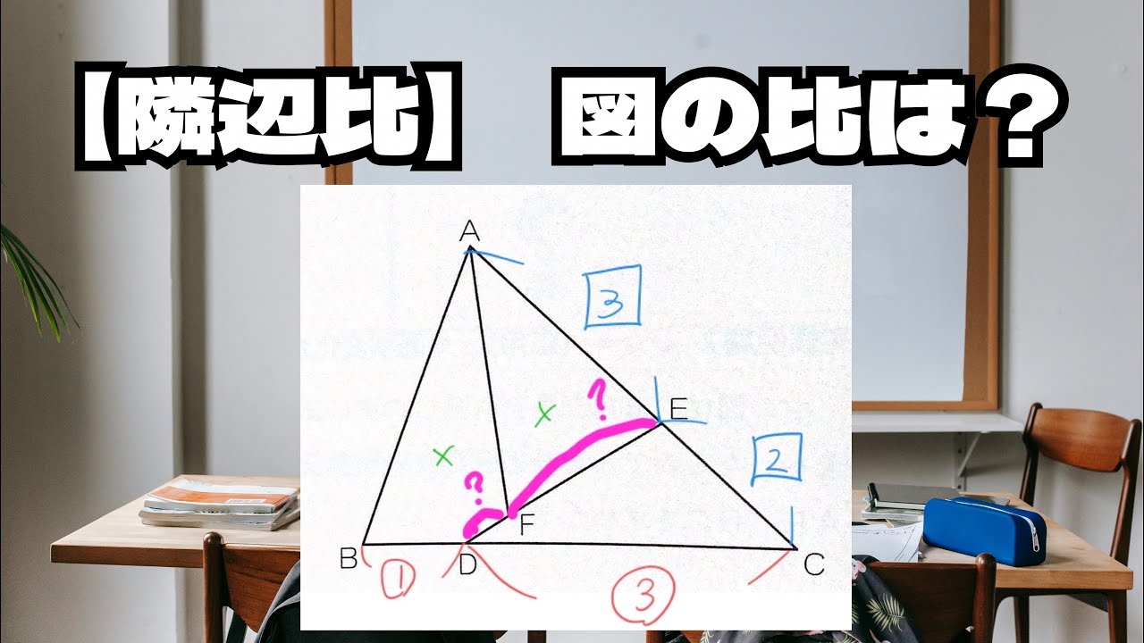 隣辺比】予習シリーズ解説 2024年度 第7回平面図形（2）ステップアップ