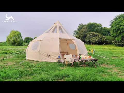 新着情報】TOMOUNT ベルテント 5m TCテント ポリコットンテント 4～6