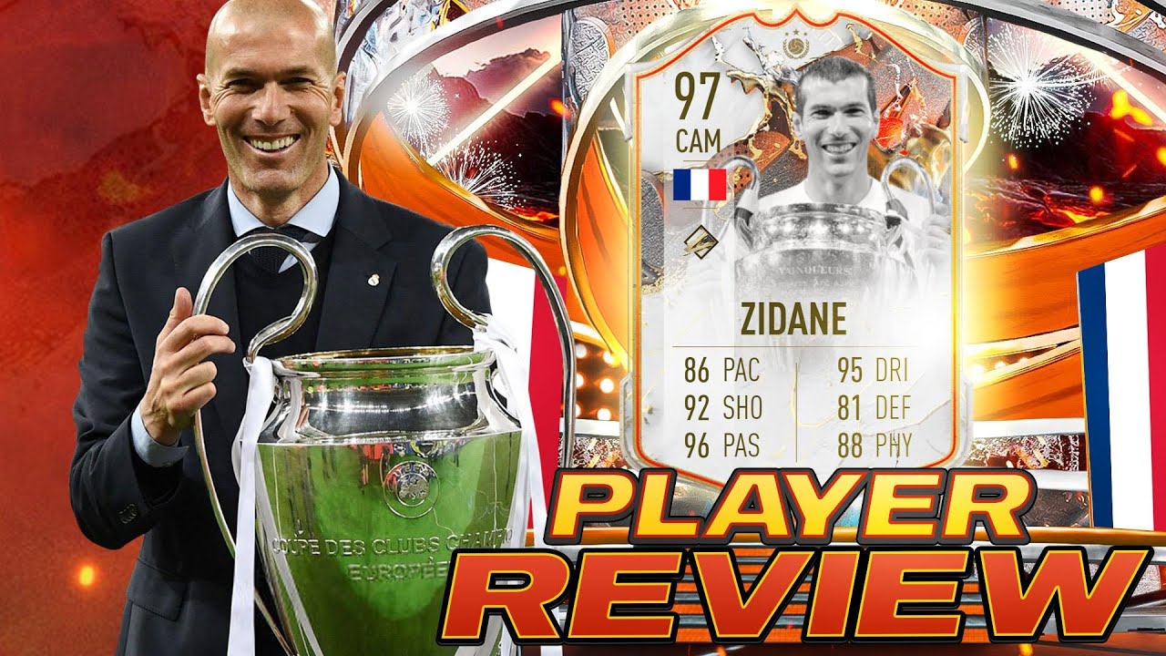 WHAT A CARD!! 🏆97 TROPHY TITANS ICON ZINEDINE ZIDANE PLAYER
