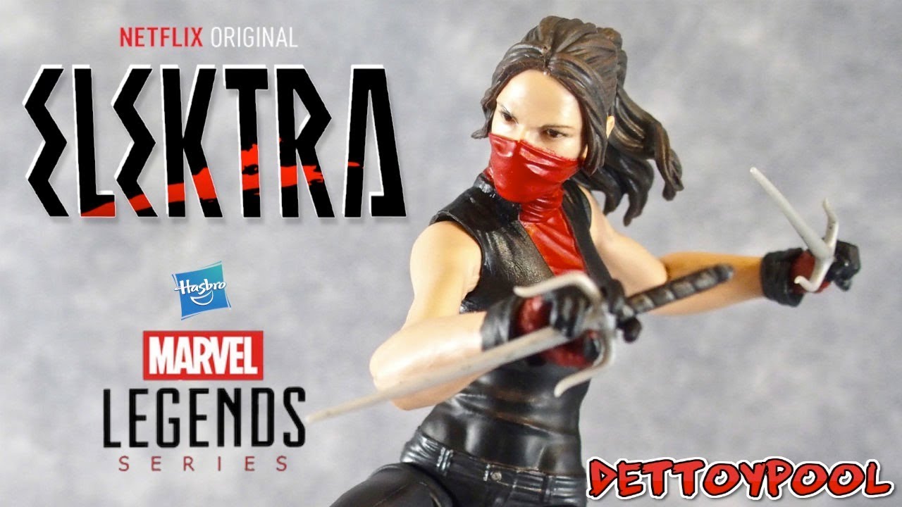 ハズブロ マーベルレジェンド Netflix版 エレクトラ レビュー