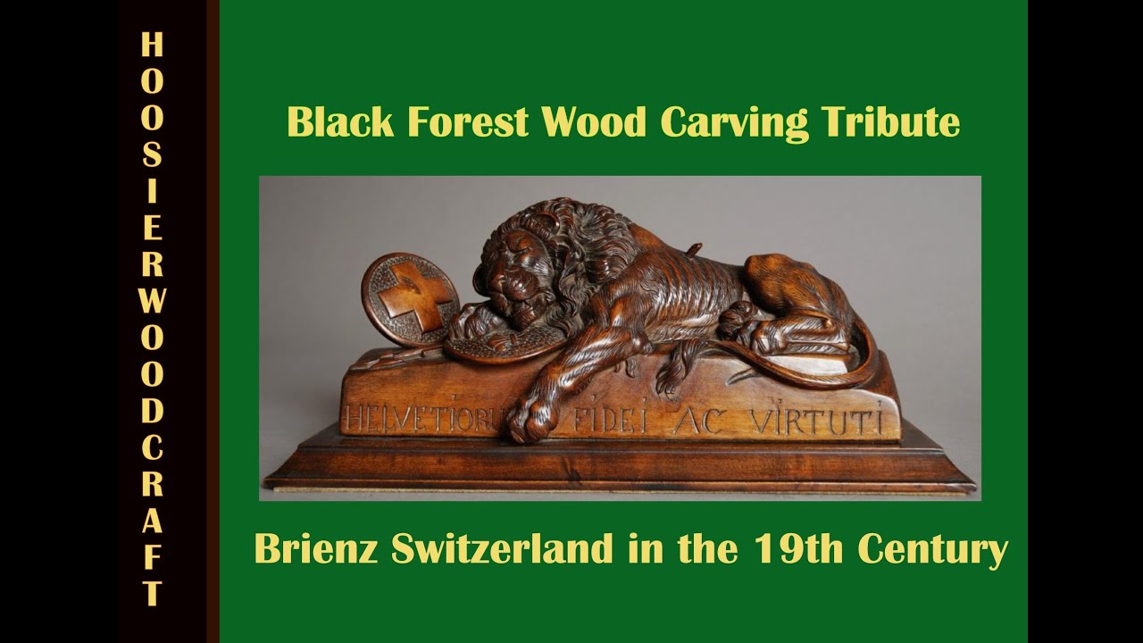 The Origin of the Black Forest Wooden Carving of Brienz