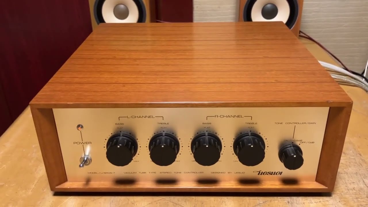 オーディオ試聴動画 UESUGI U-BROS 7 トーンコントローラー - YouTube