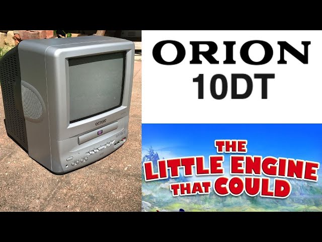 Orion 10DT SCART CRT TV / DVD Combo - YouTube