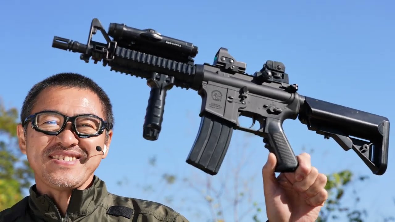 M4 SOPMOD ボーイズ M933と比較 東京マルイ 電動ガンレビュー - YouTube