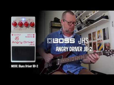 Boss & JHS Pedals: JB-2 ANGRY DRIVER - YouTube