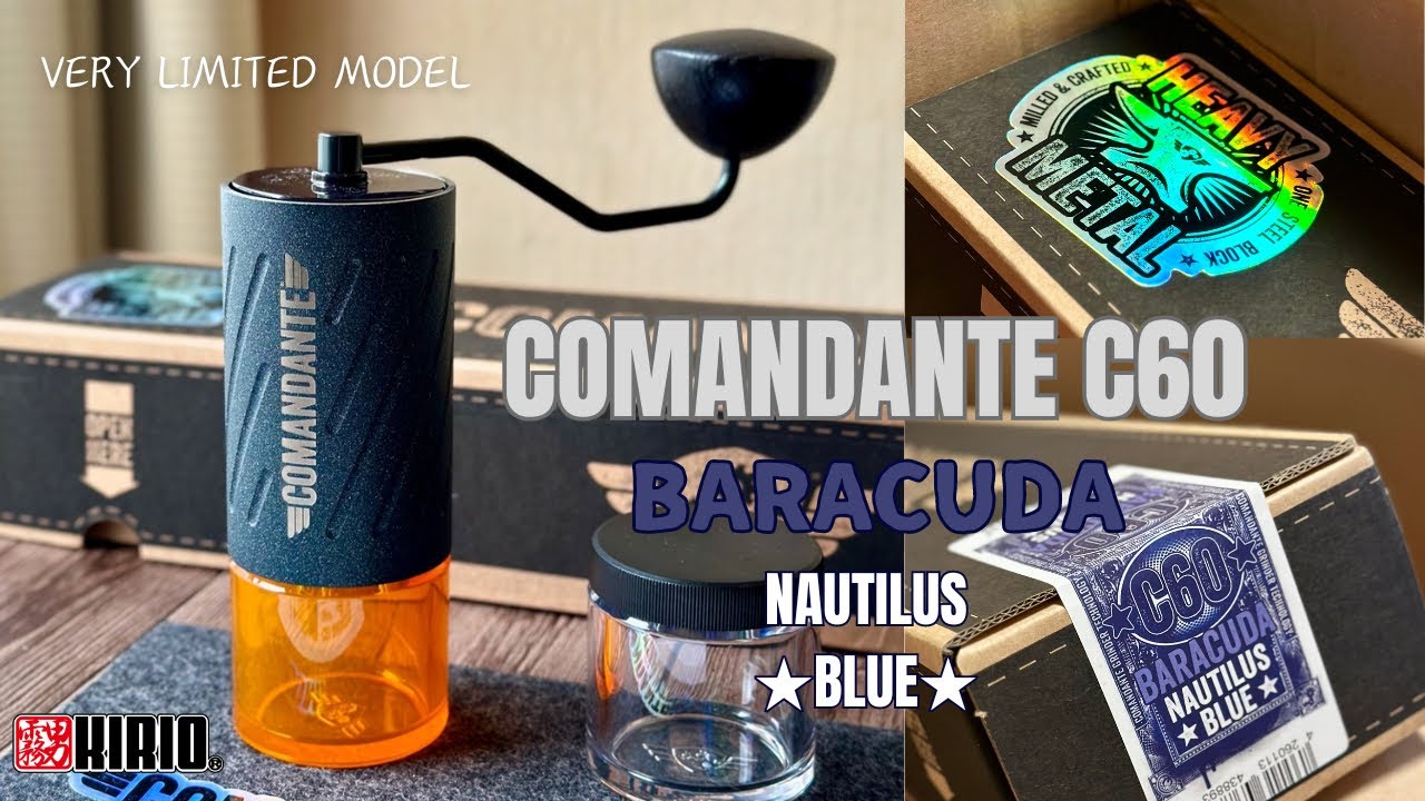 COMANDANTE C60 BARACUDA NAUTILUS BLUE - YouTube