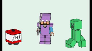 LEGO Instructions | Minecraft | 662502 | Steve with Creeper and