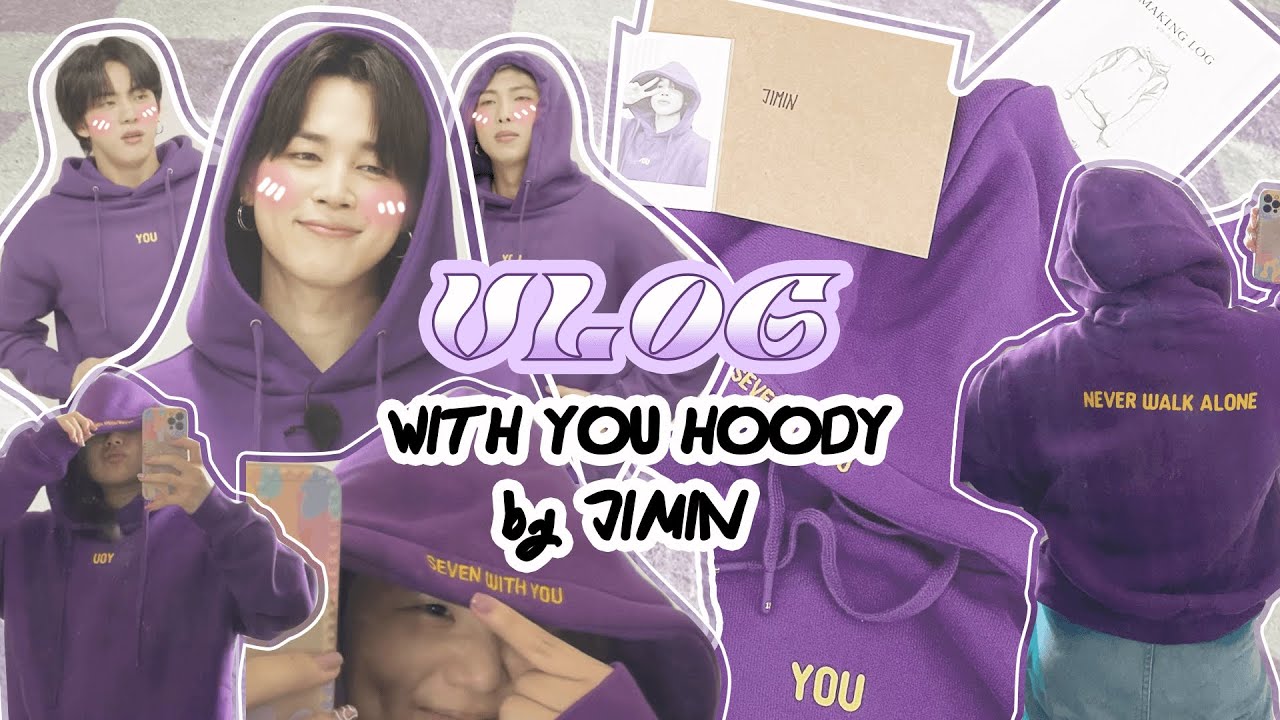UNBOXING: with you hoody by JIMIN ☁️ BTS Artist Made Collection