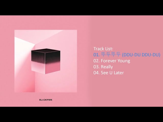 Full Album] BLACKPINK - SQUARE UP | 1st Mini Album — TRACKLIST