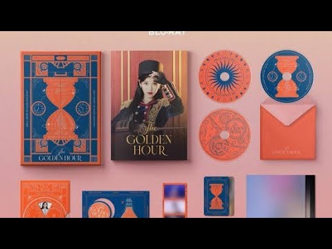 dlwlrma IU Concert 2022 The Golden Hour Bluray Boxset Unboxing