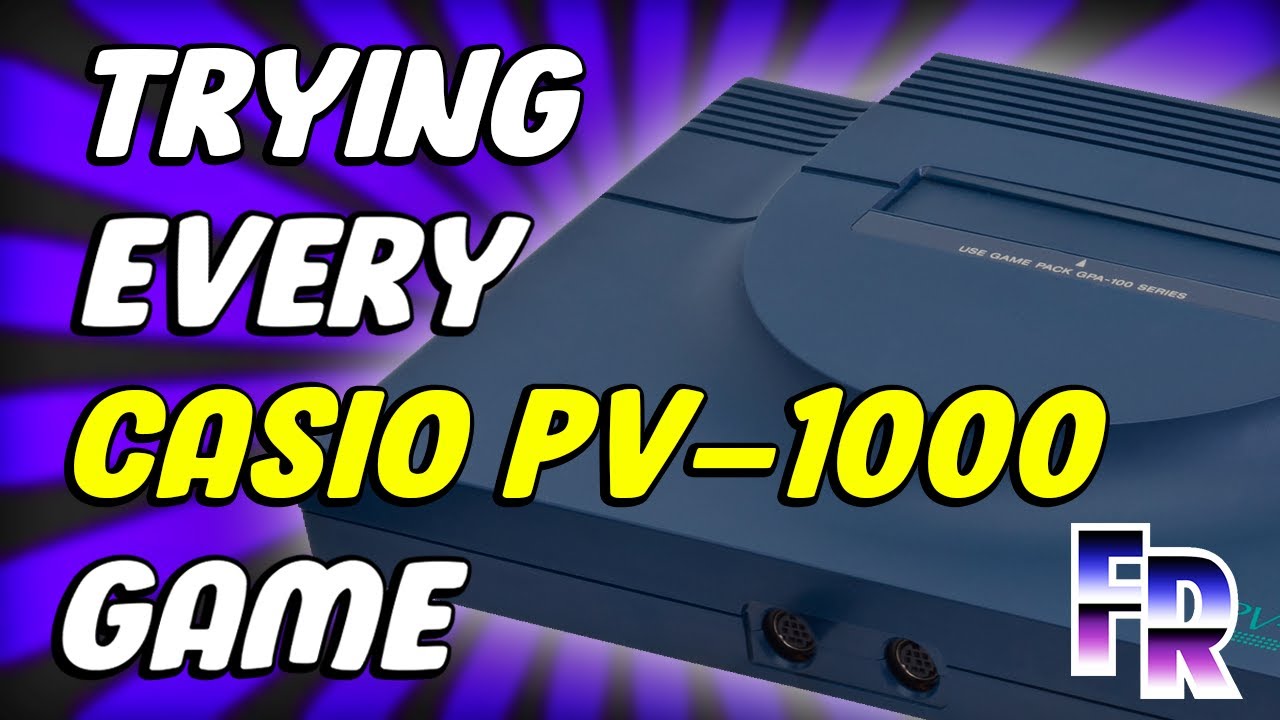 Casio PV-1000 (1983) Library | Trying all 13 Games - YouTube