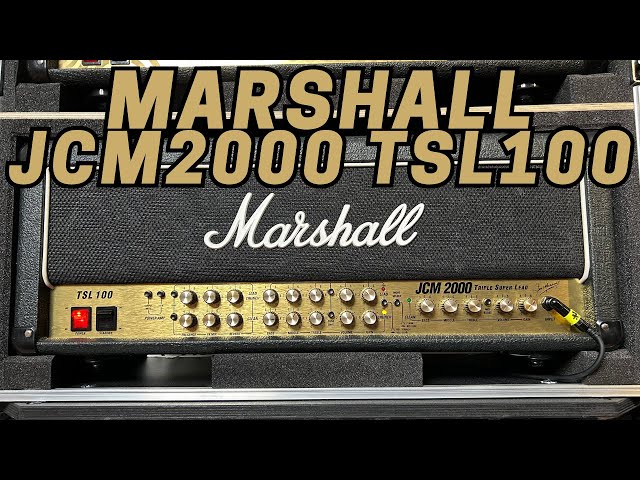 MARSHALL JCM2000 TSL100 | Killer Amp from Clean to Chug. - YouTube