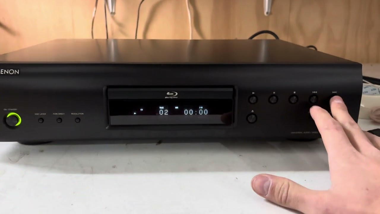 Denon DBP-1611UD Universal Audio Video Player - YouTube